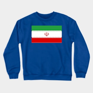 Iran Flag Crewneck Sweatshirt